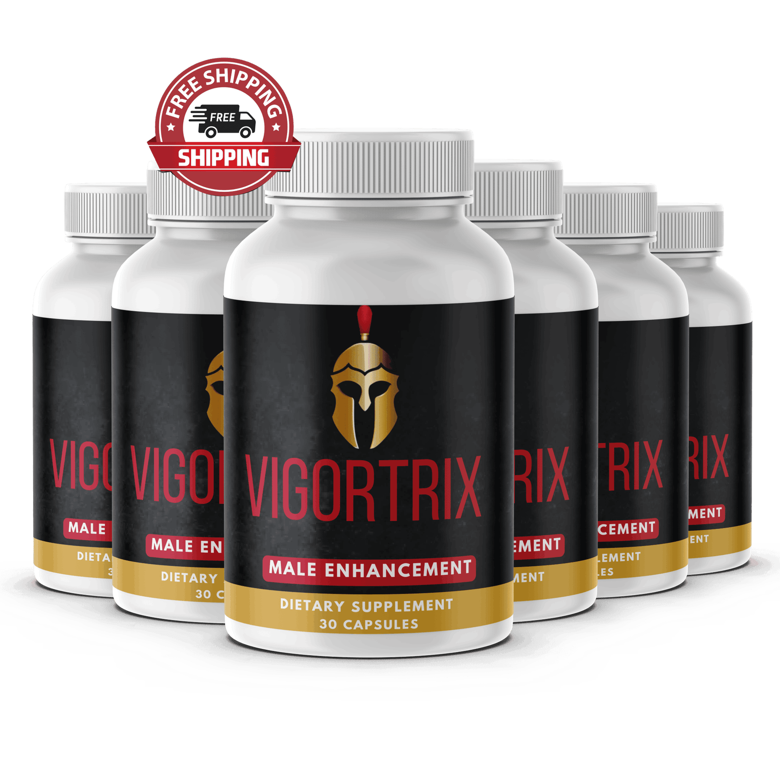 Vigortrix Male Enhancement Supplement Bottles